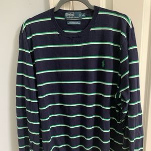 Polo Ralph Lauren sweater. Very comfortable.